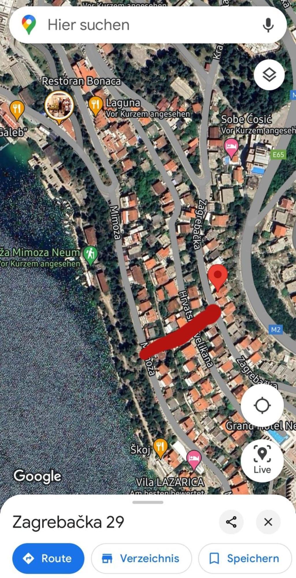 Hygge-Kuca Apartman Neum Szoba fotó
